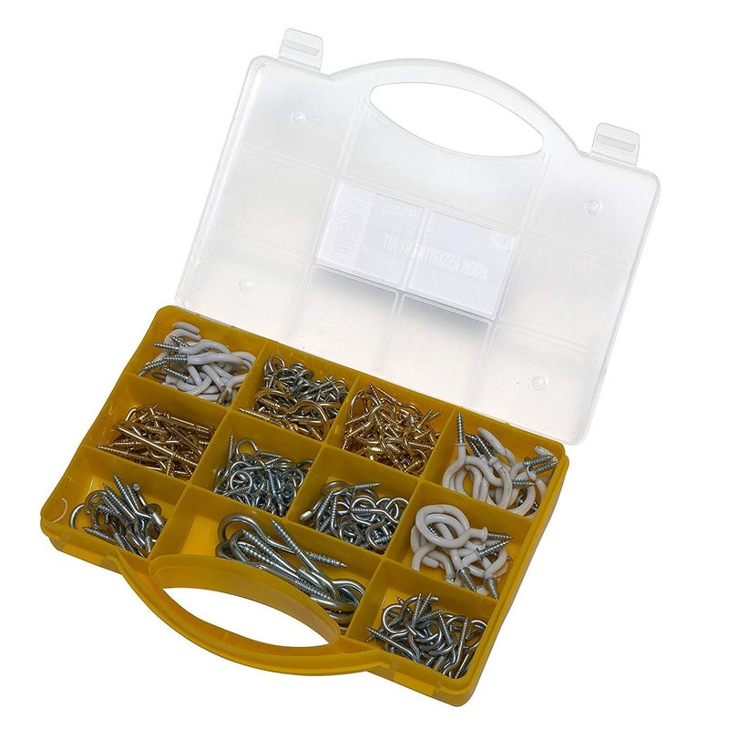 Diy Crafts Handy Hook Assortment 292 Pieces Project Accessories With Carry Case Pack Of 3 - Image 1