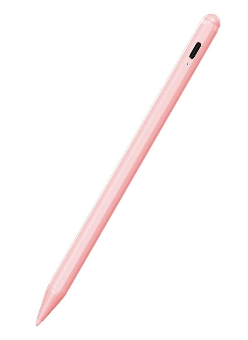 Cool Baby COOLBABY Wireless Charging Stylus iPad Pencil Ultra High Precision And Sensitivity Palm Rejection Power Display Tilt Sensitivity Magnetic Adsorption For iPad 2018 and beyond  Pink  - Image 1