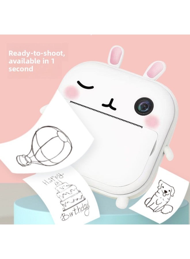 Generic Explosions 4800W Poly Camera HD Camera Children Print Camera Thermal Instant Imaging Camera-Body Color:Green Dinosaur Camera (printable)  - Image 5