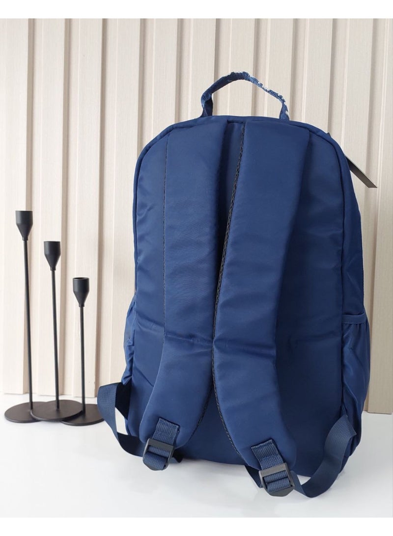 تومي هيلفيغر سبورت Tommy Hilfiger شنطة ظهر كلاسيكية بلون كحلي - Image 3