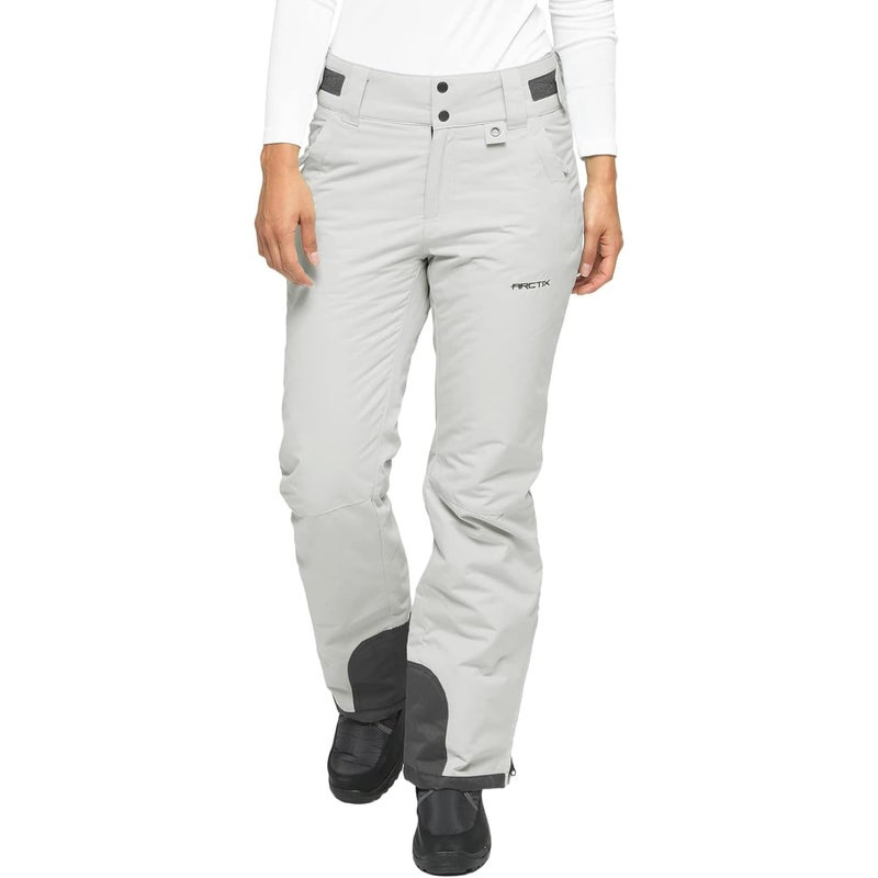 Arctix Women's Insulated Snow Pants, Quiet Grey, Large Short - Image 1