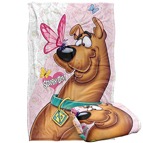 Scooby Doo Butterfly Silky Touch Super Soft Throw Blanket 36 x 58Butterfly