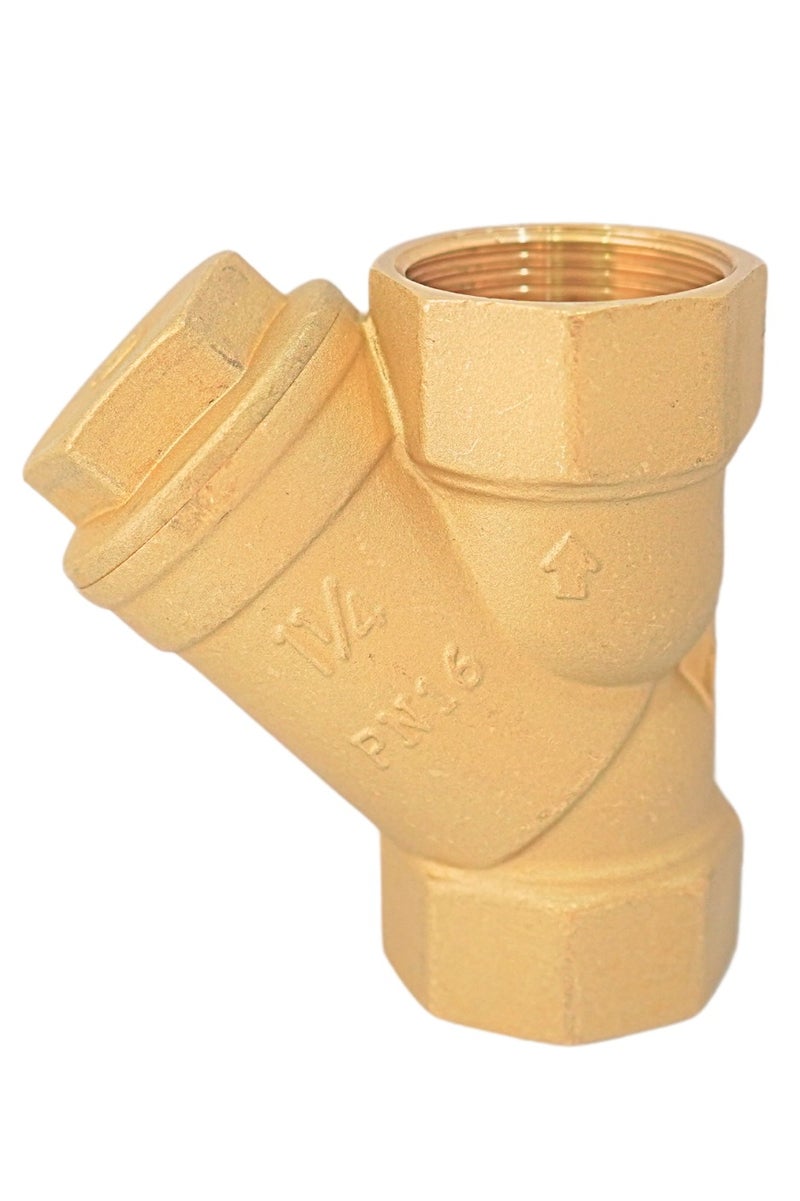 MIHA Brass Y-Strainer – Protect Your Pipeline | Made in Vietnam (Sizes: 1/2” to 2”) - Image 3