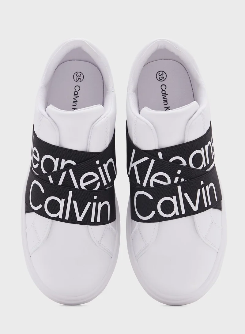 Calvin Klein Jeans Youth Slip On Sneakers