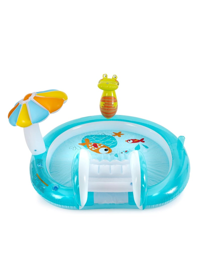 INTEX Unique Design Dinosaur Water Slide Play Center Inflatable Swimming Pool 201x170x84cm - Image 4