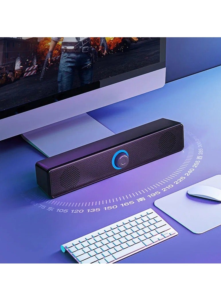 Desktop long Bluetooth portable speaker  - Image 1
