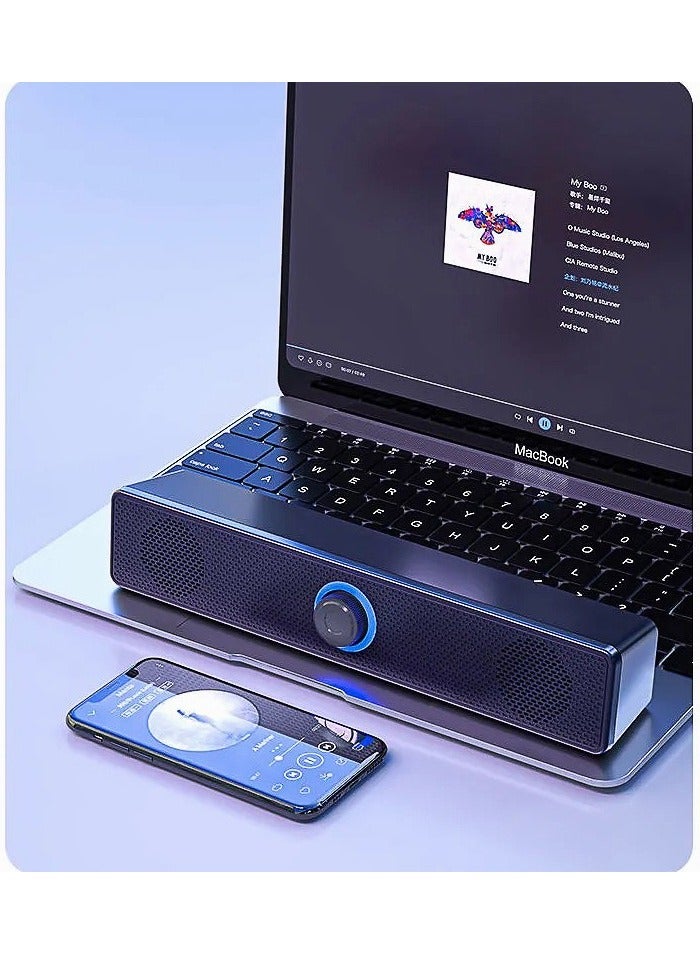 Desktop long Bluetooth portable speaker  - Image 2