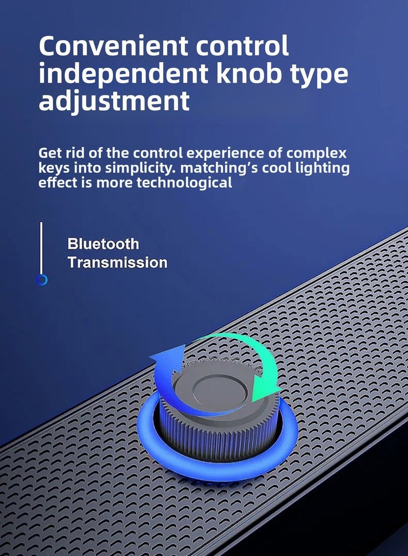 Desktop long Bluetooth portable speaker  - Image 4