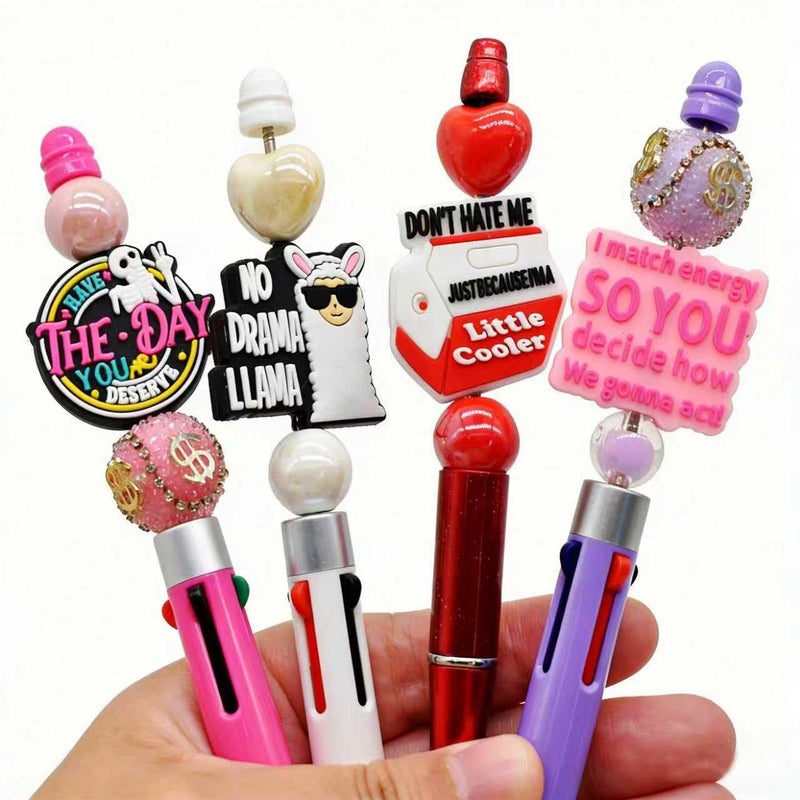 YEALQUE Funny Focal Beads 20PCS Sarcastic Humor Focal Bead Hilarious Focals for Pens/Necklace/Keychains/Bracelets/Lanyards Worker Coworker Women Gifts - Image 5