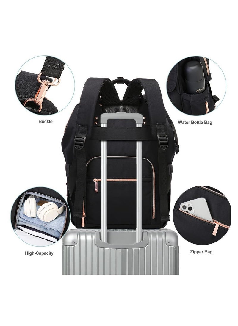 LEQUEEN - Gold Edition Soft Waterproof Original Diaper Bag With USB Port - Image 1