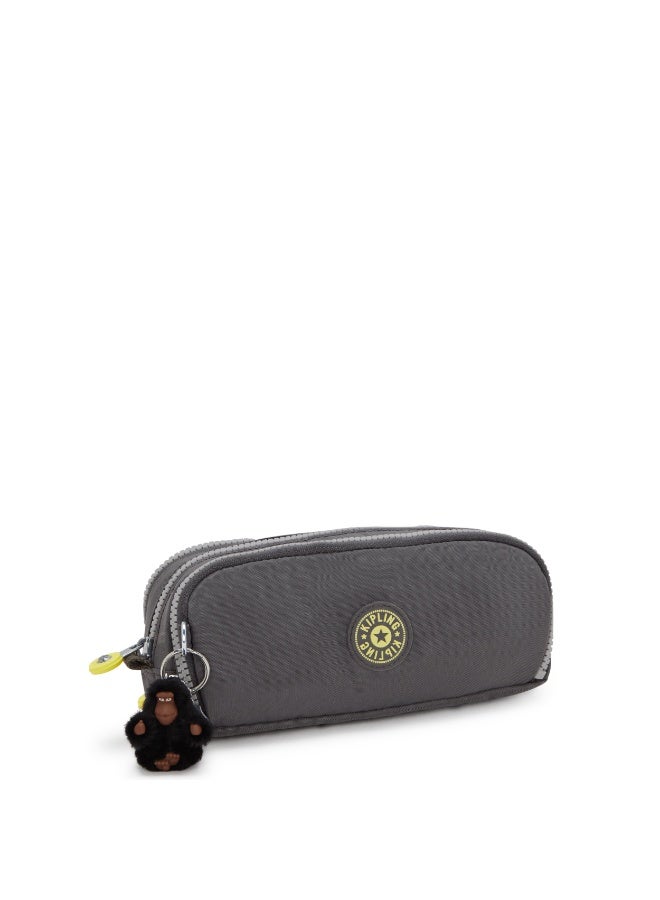 kipling Gitroy Practical Pen Case With Organization, 16 Pen Loops, 1L, 0.13kg - Back To Grey (Grey) - Image 5