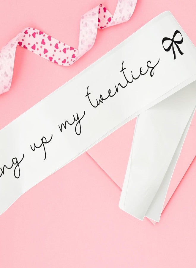 ماجنوسون جاردن وشاح "حديقة ماغنوسون" لتوديع العشرينات، وشاح عيد ميلاد "وداعاً للعشرينات"، لوازم حفلات "كوكيت فيونكة"، زينة عيد ميلاد سعيد الثلاثين بطابع فيونكة سوداء - Image 5