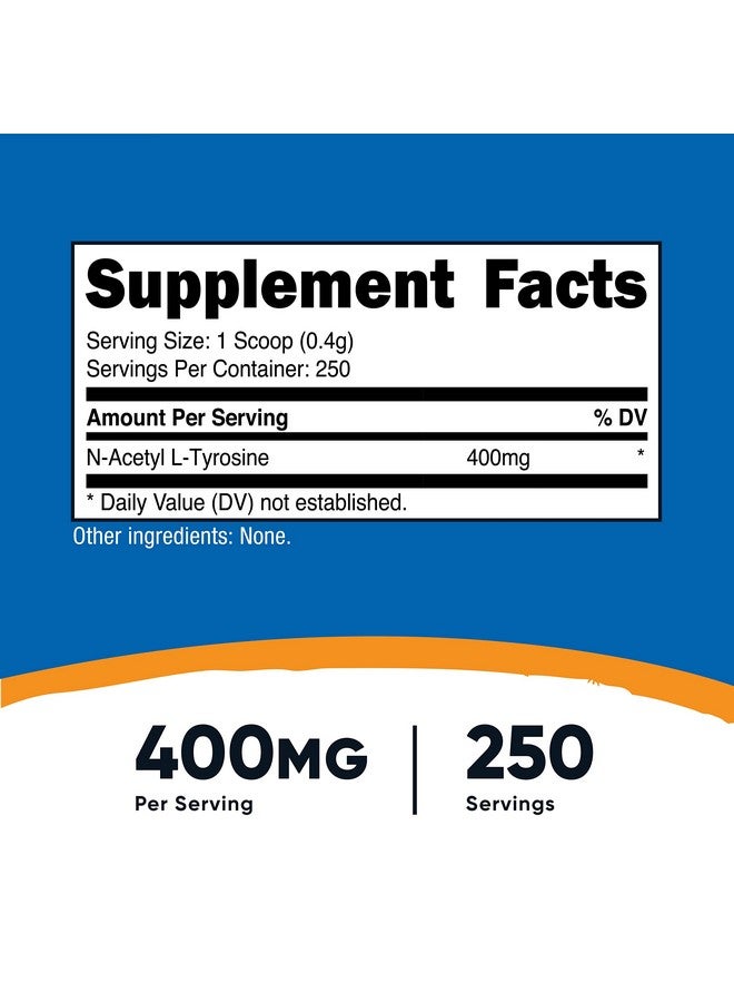 مسحوق Nutricost Pure N-Acetyl L-Tyrosine (NALT) 100 جرام - Image 2