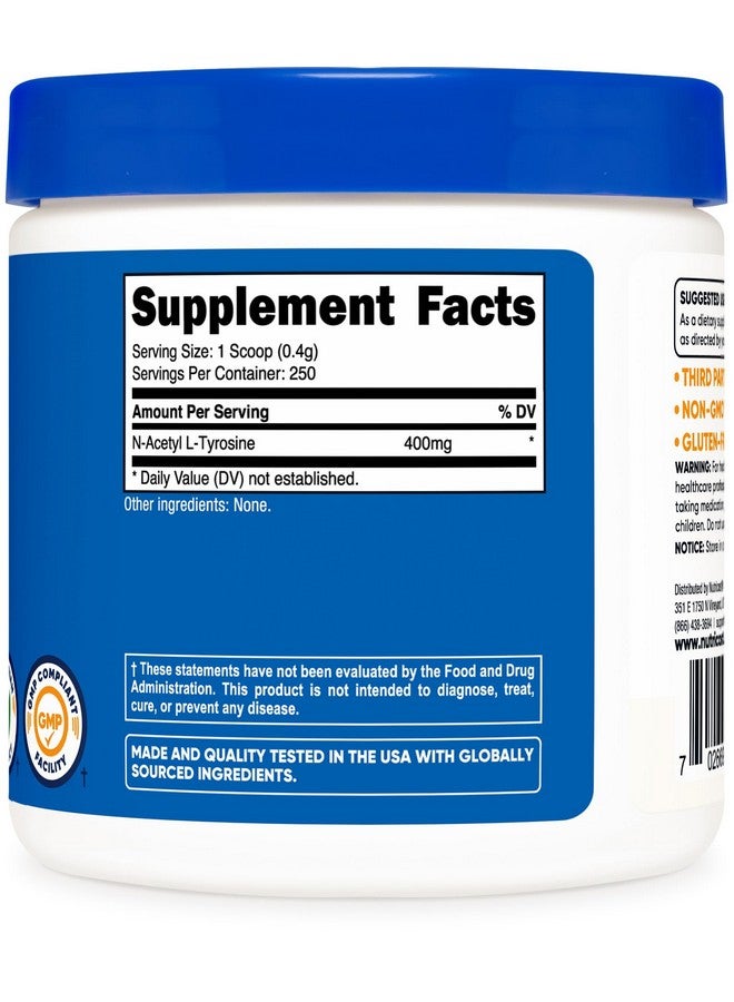 مسحوق Nutricost Pure N-Acetyl L-Tyrosine (NALT) 100 جرام - Image 5