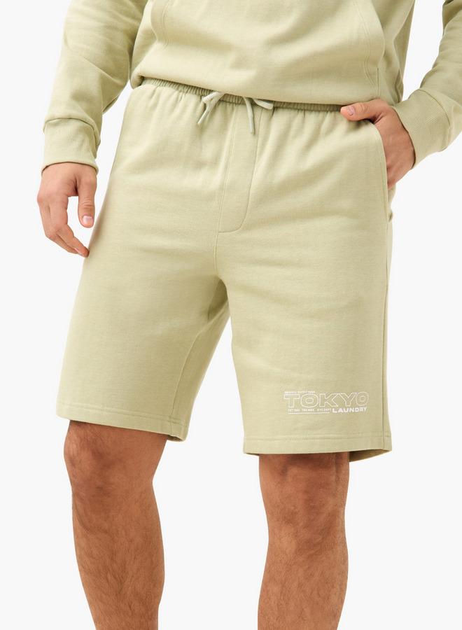 سبلاش فيڤ طقم هودي وشورت مطبوع - Image 3