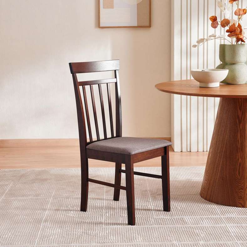 Pan Home كرسي طعام سيبروك - بني لغرفة الطعام