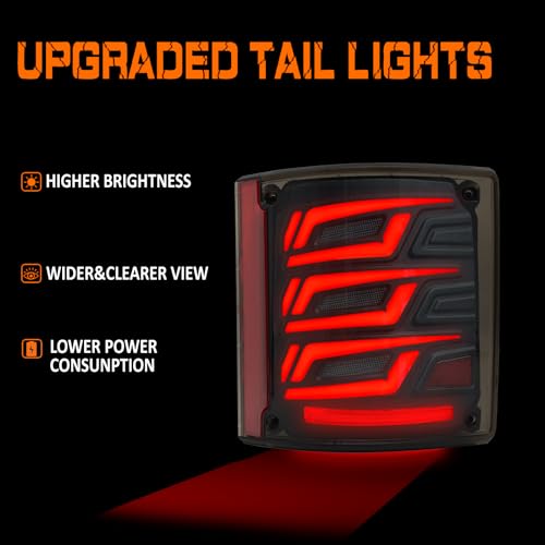 BOXLIGHT LED Tail Lights fit for 2018-2023 Honda Accord 10th&10.5th 4DR,Rear Lamps w/Dynamic Animation,Sequential Turn Signal - Image 2