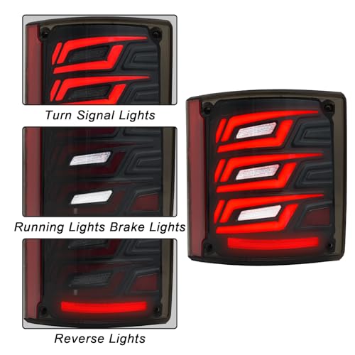 BOXLIGHT LED Tail Lights fit for 2018-2023 Honda Accord 10th&10.5th 4DR,Rear Lamps w/Dynamic Animation,Sequential Turn Signal - Image 5