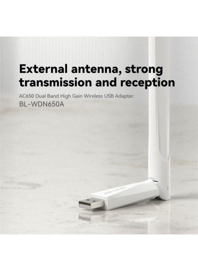 LB-LINK WDN650A For Decktop Computer Laptop Dual Band 650M Wireless USB Network Card