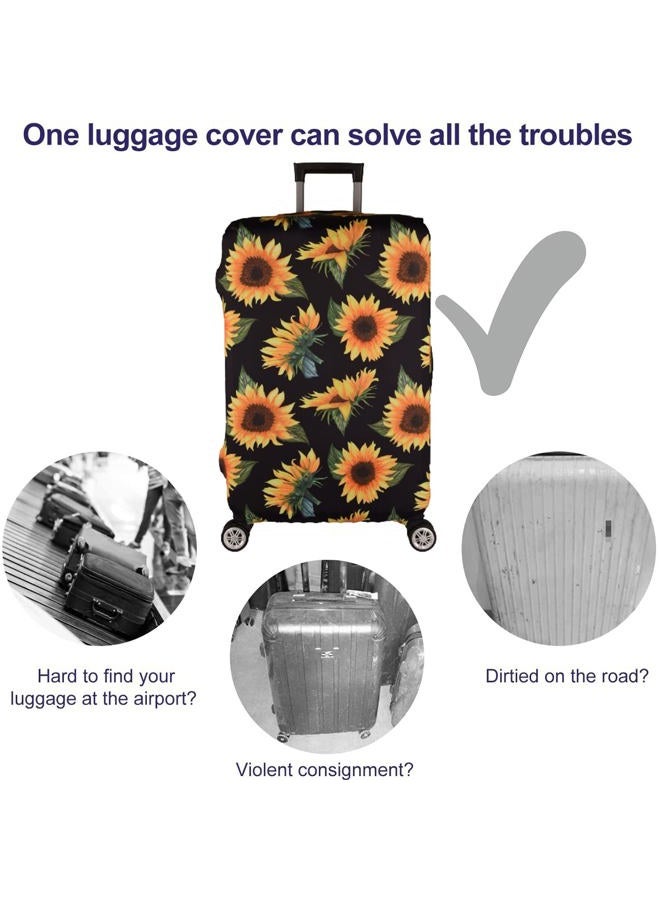 7-mi Travel Trolley Case Cover Protector Suitcase Cover 29"-30" trolley case luggage storage covers Size XL - Image 5