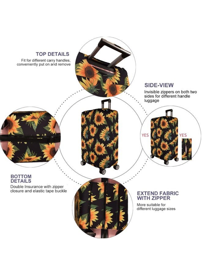 7-mi Travel Trolley Case Cover Protector Suitcase Cover 29"-30" trolley case luggage storage covers Size XL - Image 3
