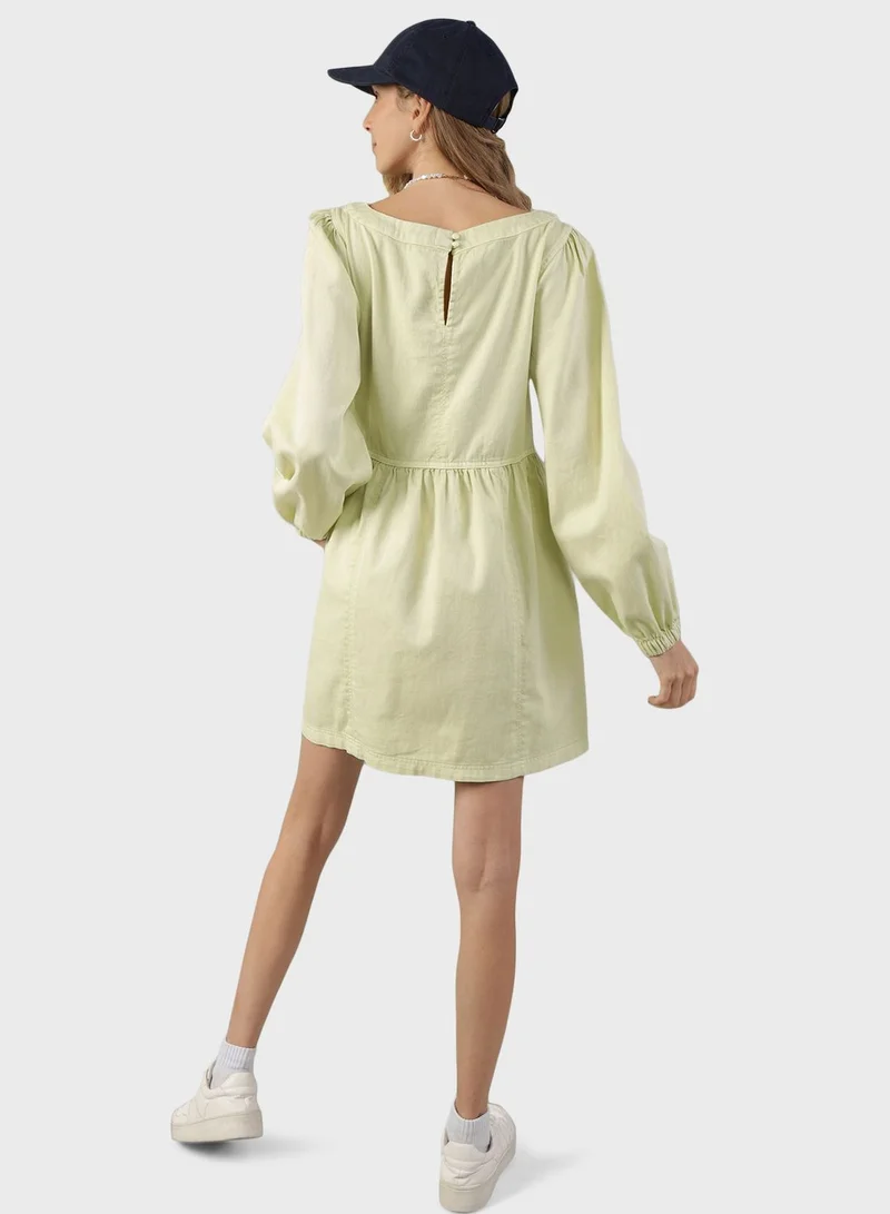 American Eagle Cotton Babydoll Dress