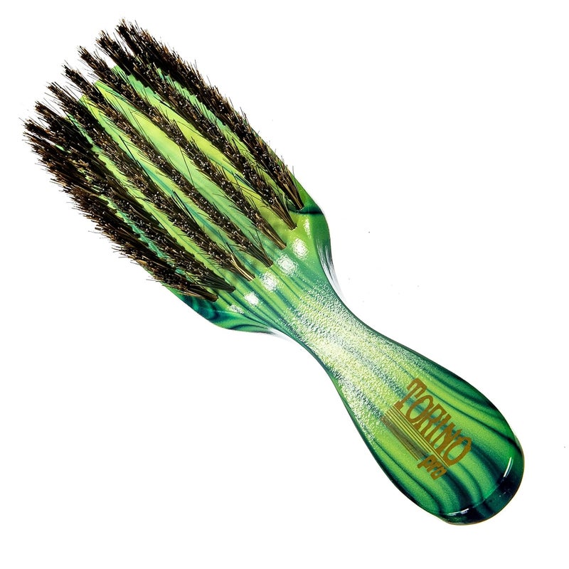 TORINO PRO WAVE BRUSHES BY BRUSH KING Torino Pro Wave Brush 87397 Row Medium Hard bristles Reinforced Bristles  Great for Wolfing and thick hair your 360 Waves