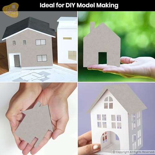Lakeer A3 Size Grey Board Cardstock Paper Board 2mm Thickness Pack of 3 Pcs - Image 5