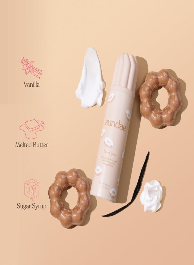sundae Whipped Shower Foam Glazed Donut Foaming Body Wash with Kakadu Plum & Finger Lime 8.9 fl oz, 265ml - Image 3