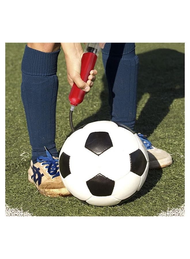 Horse Portable Air Pump, Sports Ball Tool Inflator Ball Pump Multifunctional for Basketball, Football, Volleyball, Portable Red Pump - Image 5
