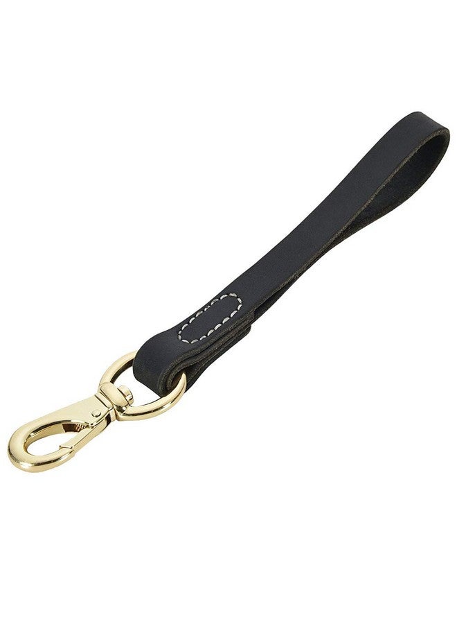 Fairwin FAIRWIN Leather Short Dog Leash 12"/16" - Short Dog Traffic Lead Leash for Large Dogs Training and Walking (Width: 3/4") - Image 1