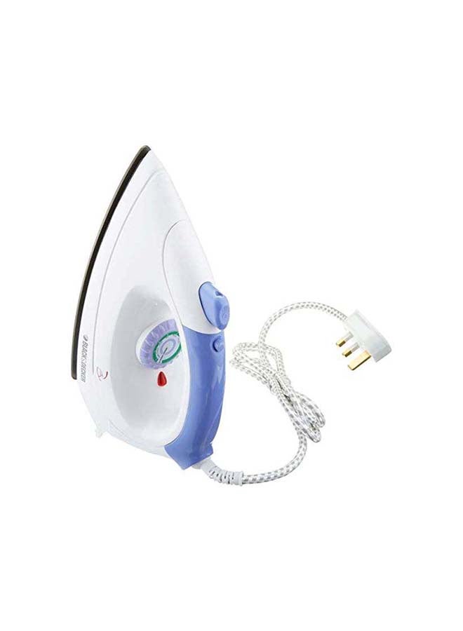 BLACK+DECKER Variable Temperature Control Dry Iron 1000 W F150-B5 Blue/White - Image 4