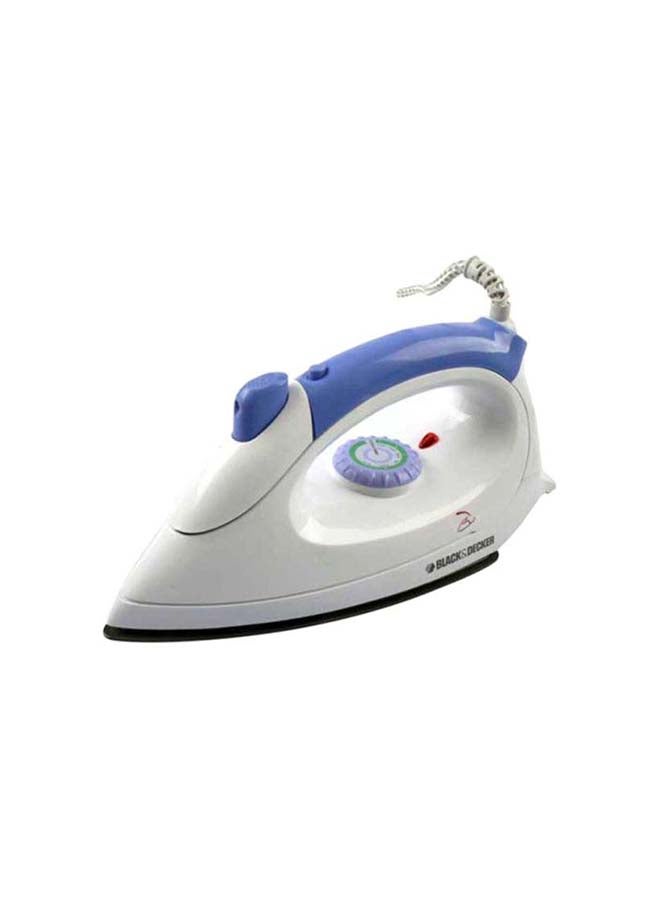 BLACK+DECKER Variable Temperature Control Dry Iron 1000 W F150-B5 Blue/White - Image 3