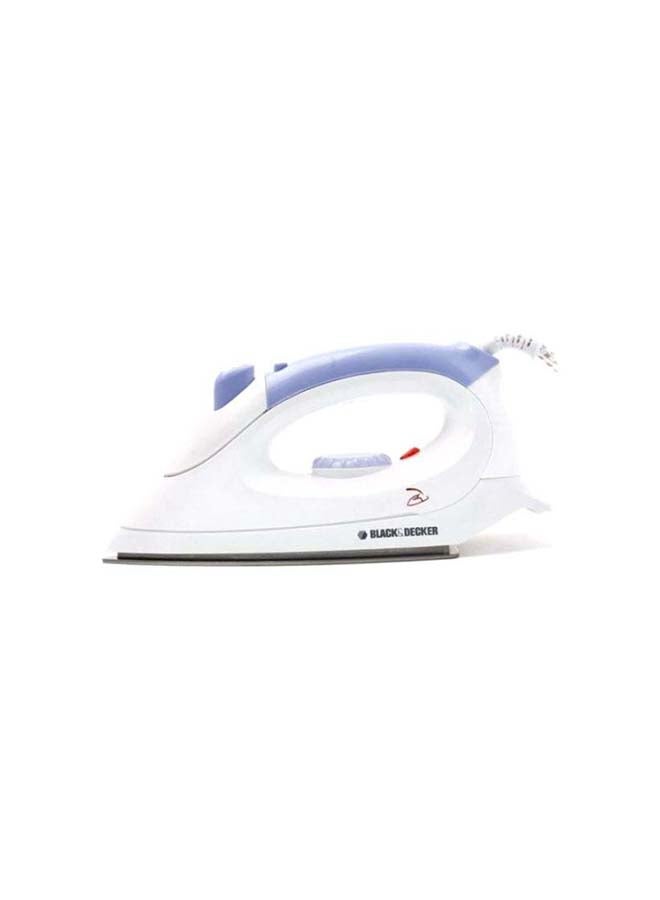 BLACK+DECKER Variable Temperature Control Dry Iron 1000 W F150-B5 Blue/White - Image 2