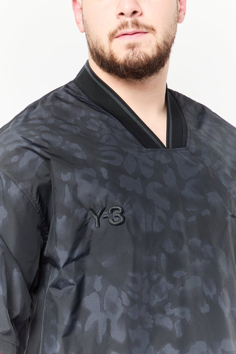 Adidas Adidas Y-3 x Yohji Yamamoto Men Sportswear Fit Short Sleeve Outdoor T-Shirt, Black  - Image 3