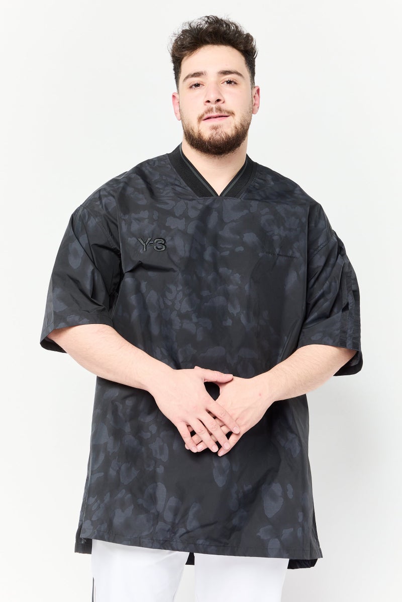 Adidas Adidas Y-3 x Yohji Yamamoto Men Sportswear Fit Short Sleeve Outdoor T-Shirt, Black  - Image 1