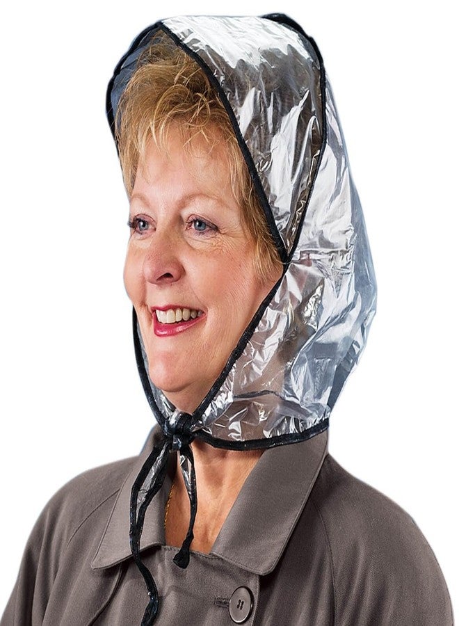 Miles Kimball Rain Bonnet Black - Image 1