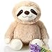 Hungdao Sloth Microwavable Weighted Stuffed Animals Heated Stuffed Animal 9 Inch Lavender Scented Sloth Plushie Soft Plush for Warmth Comfort Birthday Gift - Image 2