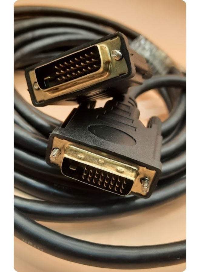 DVI 24+1 Cable M/M (5m) - Image 1