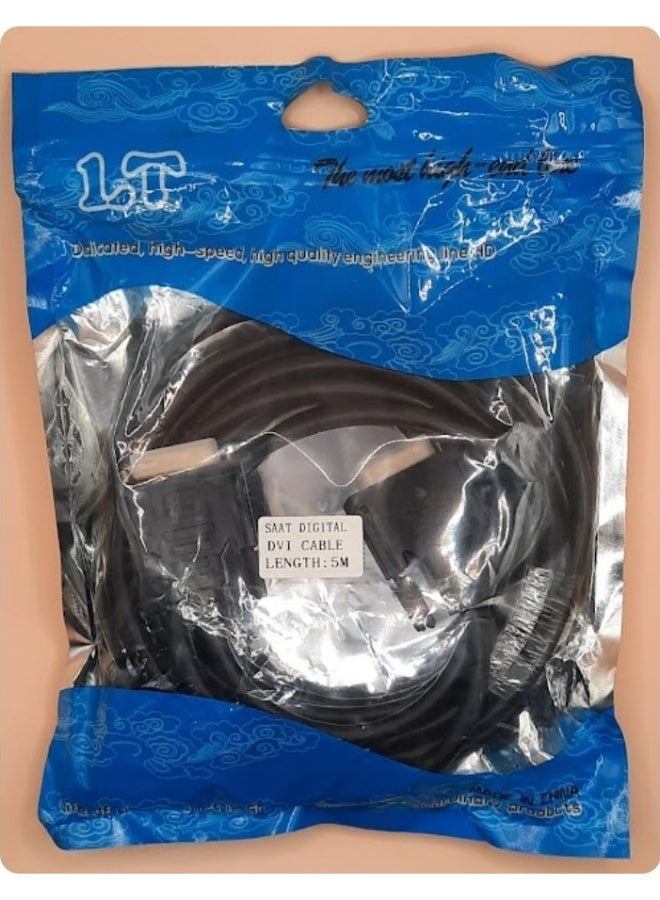 DVI 24+1 Cable M/M (5m) - Image 3