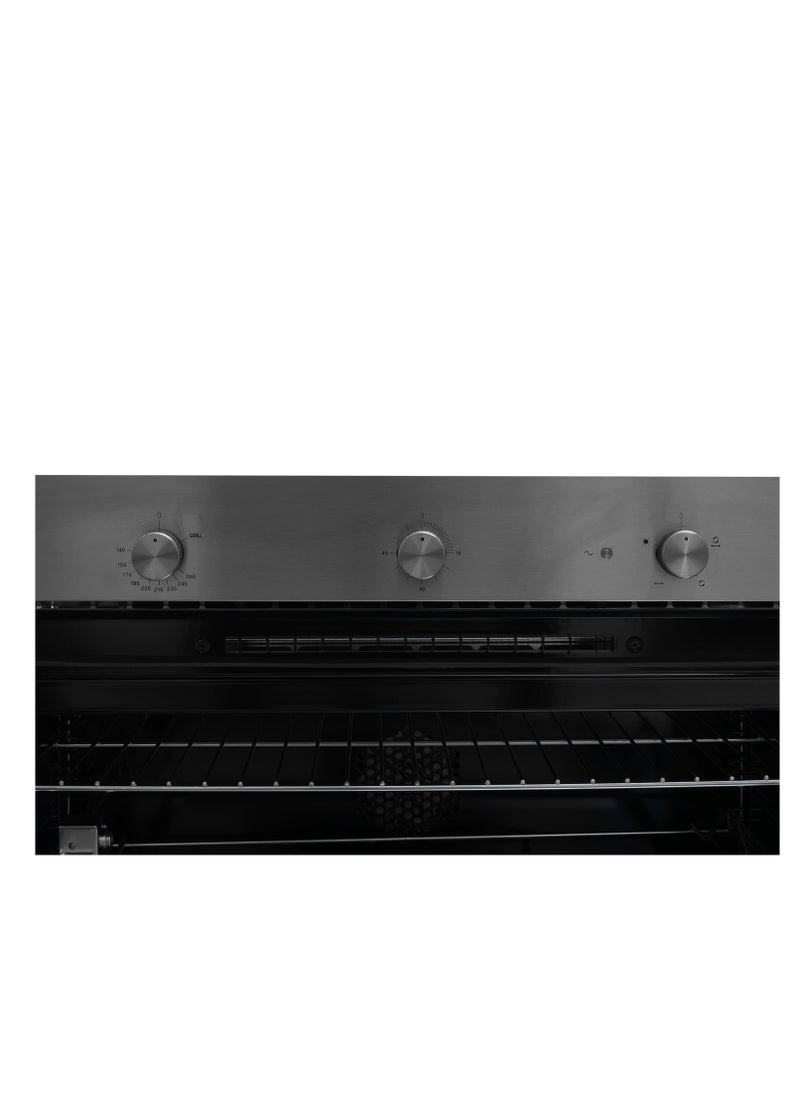 ALGOR Algor Electric Built-in Oven, 5 Functions, 90 Cm, 110 L, Interior Lighting, Timer, Italy, Steel - AL-OK94GX  - Image 4
