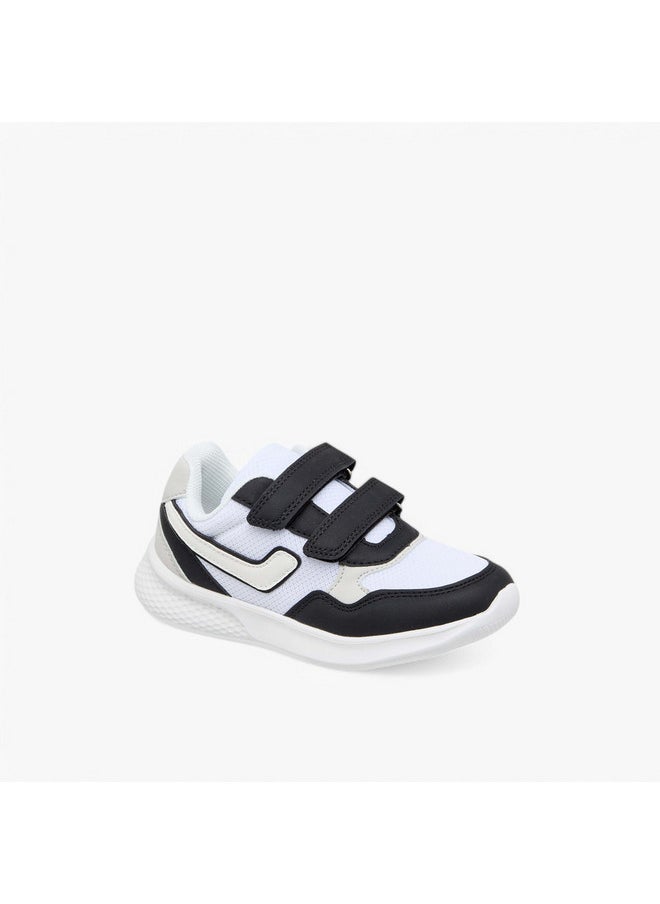 LBL by Shoexpress Boys Colourblock Sneakers with Hook and Loop Closure  - Image 2