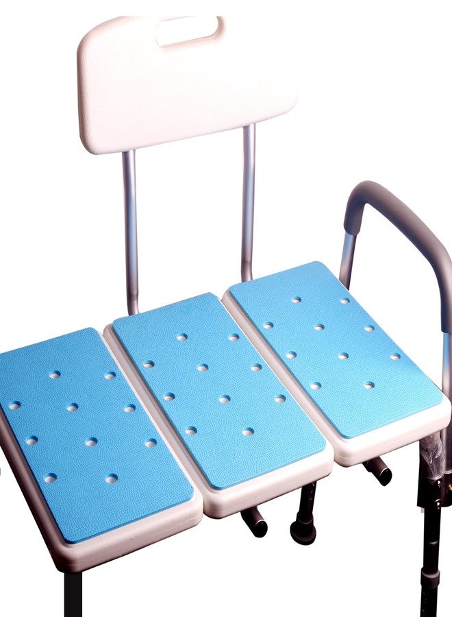 Bathtub Transfer Bench Cushion, Stickable, Slip-Resistant and Waterproof Seat Foam Soft Cushion for Shower Bench, Shower Chair, Bath Chair Pad with Adhesive Backing, Wide Shower Seat Mat - Image 1