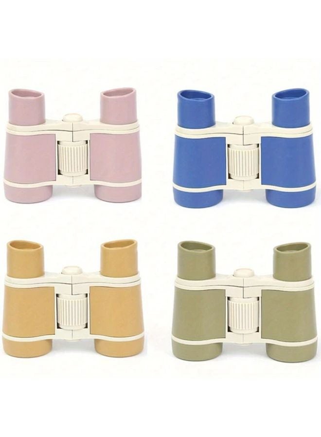 Sky Blue 4x Magnification 30mm Binoculars for Bird Watching Hunting Hiking - Image 3