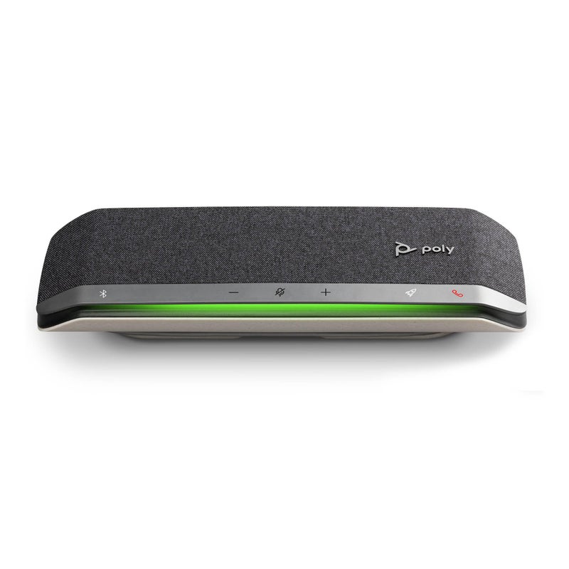 Poly Sync 40 Smart Speakerphone Plantronics Flexible Workspaces Connect to PCMac via USBA or USBC and Smartphones via Bluetooth Works with Teams Zoom Amazon Exclusive - Image 2