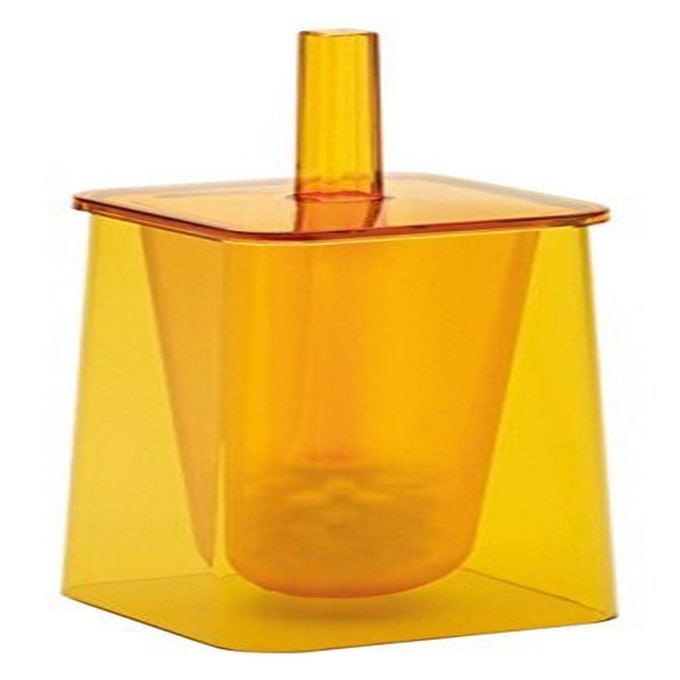 613309 TRENDY YELLOW TOILET BRUSH HOLDER