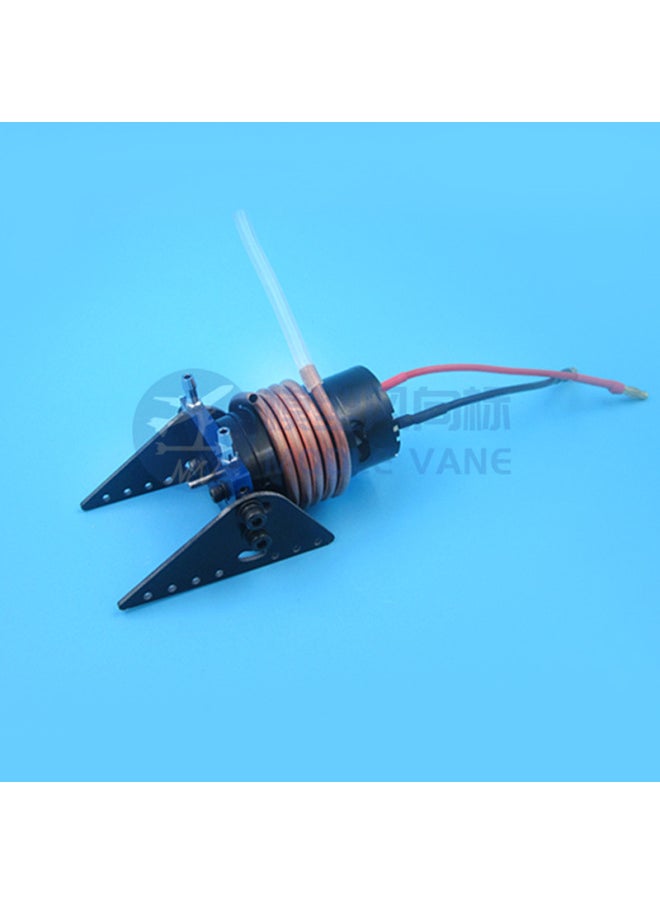 Generic - Ship Model 380 540 550 775 Brushed Motor Water Cooling Sleeve Pure Copper Tube Winding Motor Circulating Water Cooling Ring-Color:540/550 Motor Water Cooling Ring - Image 1
