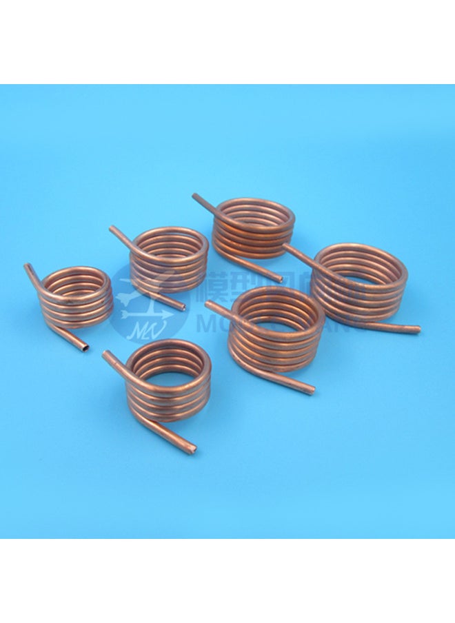 Generic - Ship Model 380 540 550 775 Brushed Motor Water Cooling Sleeve Pure Copper Tube Winding Motor Circulating Water Cooling Ring-Color:540/550 Motor Water Cooling Ring - Image 1