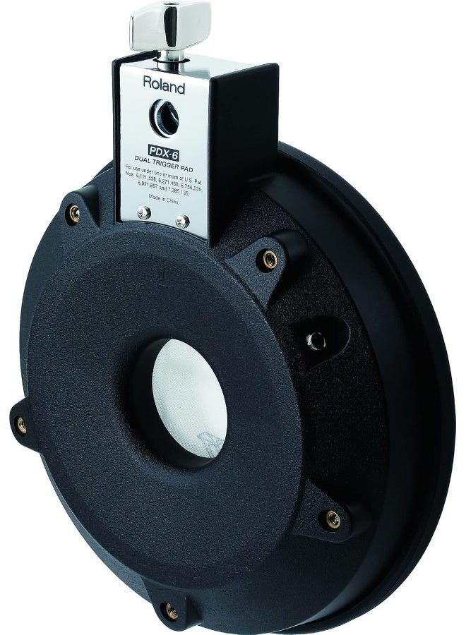 Roland PDX-6 Electronic V-Drum Pad, 6-Inch, Black - Image 4
