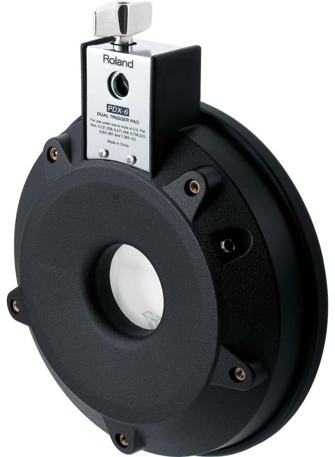 Roland PDX-6 Electronic V-Drum Pad, 6-Inch, Black - Image 2